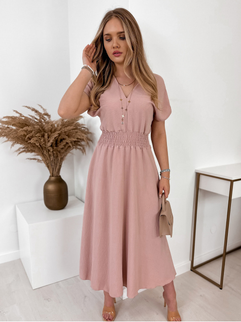 ROBE ATMORE ROSE POUDRE